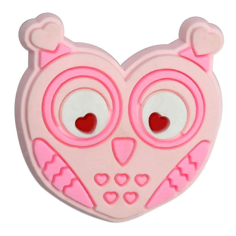 Wholesale  Random 100pcs Cartoon Animal Head Series Colored Beads